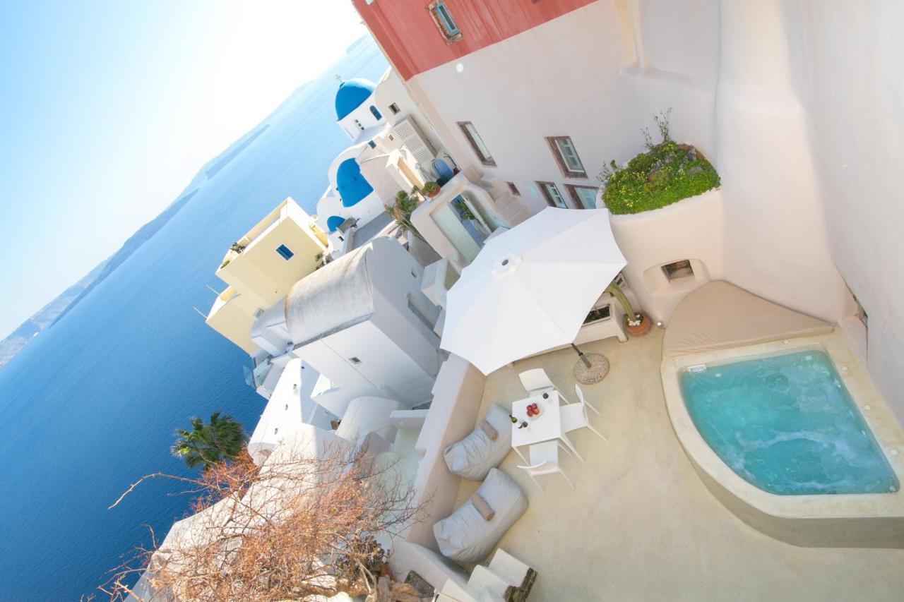 Apartmán Opsis Cave House Oía Exteriér fotografie